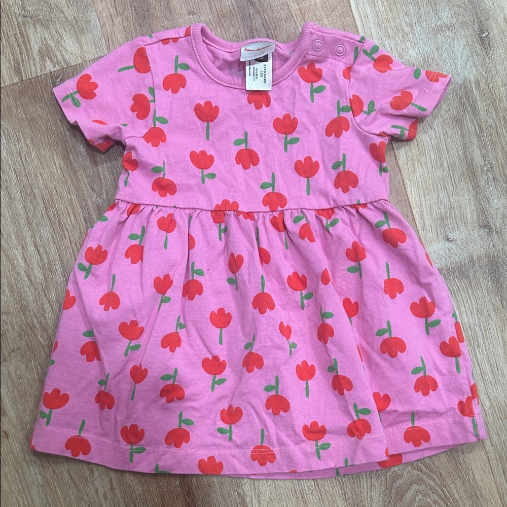 Hanna Andersson Tulip Short-Sleeve Toddler Dress